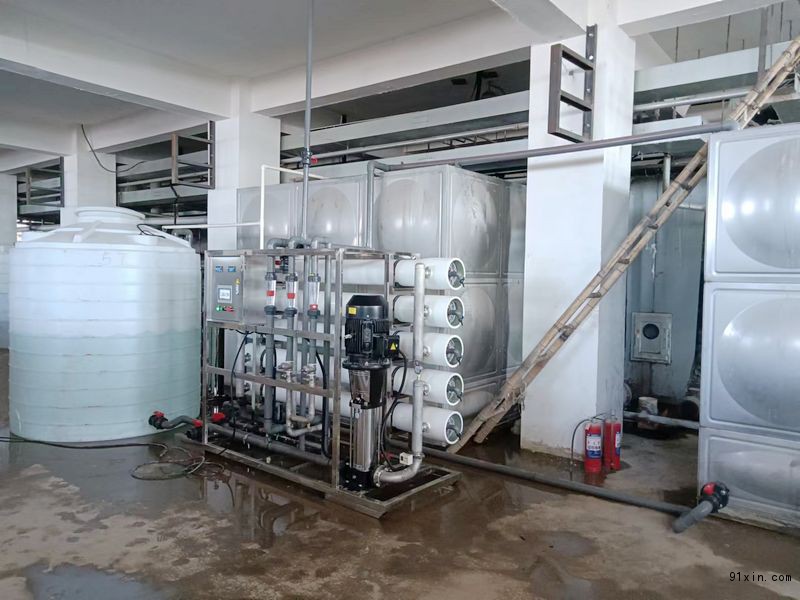 10吨一级纯水设备 泗洪纤维厂 (3)